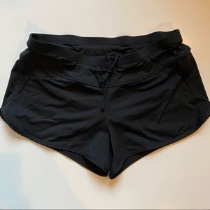 Athleta Womens Kata Black Swim Shorts Size Small